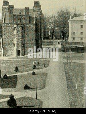 . Record della classe di diciottettecentosettantasei dell'università di Princeton. VISTA EDWARDS dall'alto c Foto Stock