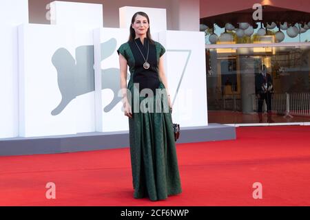 Venezia, Italia. 03 settembre 2020. Amira Casar, 77° Festival del Cinema di Venezia a Venezia il 03 settembre 2020. Photo by Ron Crusow/imageSPACE/MediaPunch Credit: MediaPunch Inc/Alamy Live News Foto Stock