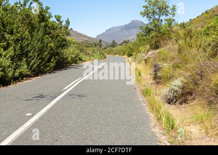 Bain's Kloof Pass vicino a Wellington, Western Cape, Sud Africa Foto Stock