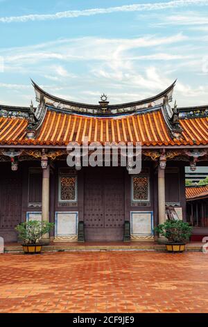 Taiwan Tempio confuciano in Tainan, Taiwan Foto Stock