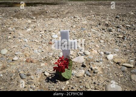 Italia, Milano, cimitero di Musocco, campo 87 Foto Stock