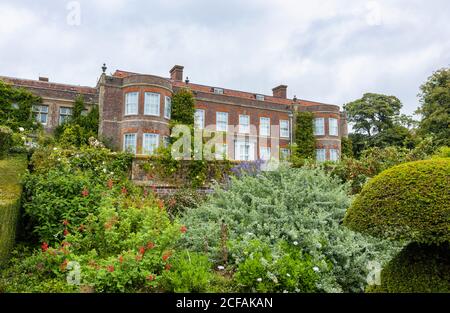 La storica casa di campagna a Hinton Ampner, Bramdean, vicino Alresford, Hampshire, Inghilterra meridionale Foto Stock