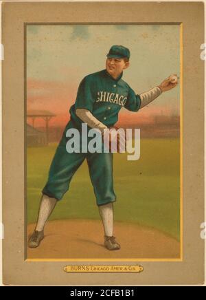 Bill Burns, Chicago White Sox, Cincinnati Reds Foto Stock