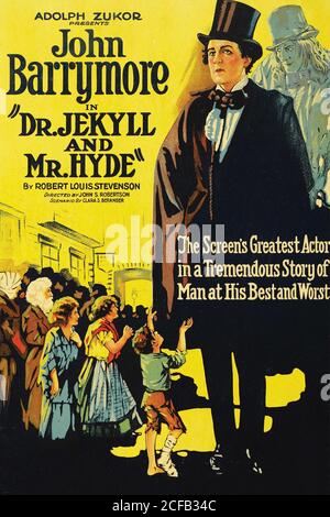 Il dottor Jekyll e il signor Hyde Foto Stock