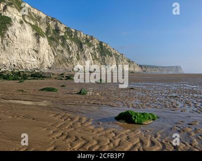 Escalles (Skale), Calais-1 (Calais-Nord-Ouest), Calais, Pas-de-Calais, Hauts-de-France (Nord-Pas-de-Calais), Francia Foto Stock