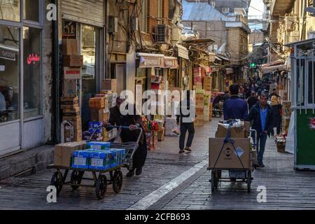 Città di Teheran, Provincia Terea, Iran, Medio Oriente, Asia, Repubblica islamica dell'Iran Foto Stock