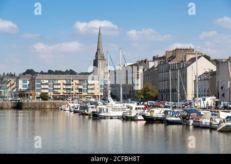 Canale Nantes-Brest, Marina, Redon Francia, Francia Foto Stock