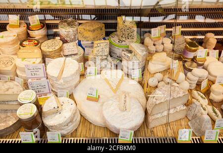 Les Halles (mercato coperto), Quimper Francia, Francia Foto Stock