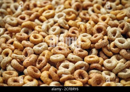 Costolette di cereali per la colazione multigrain Foto Stock