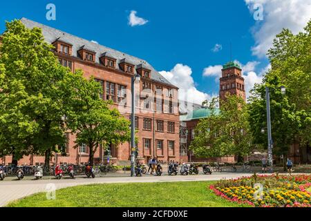 Albert Ludwigs University, Friburgo, Freiburg im Breisgau, Baden-Württemberg, Germania, Europa Foto Stock