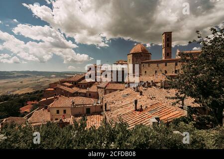 Europa, Italia, Volterra, Toscana, Provincia di Pisa, Foto Stock