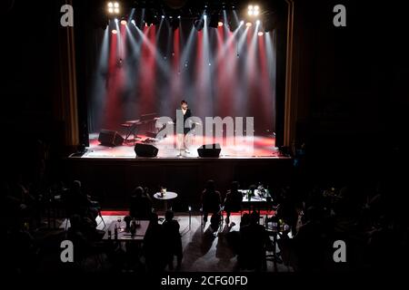 Berna, Svizzera. 04 settembre 2020. La cantante svizzera Francine Jordi ha tenuto un concerto dal vivo a Bierhübeli a Berna. (Photo Credit: Gonzales Photo/Tilman Jentzsch/Alamy Live News Foto Stock