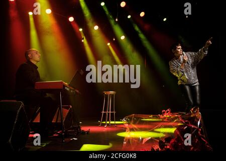 Berna, Svizzera. 04 settembre 2020. La cantante svizzera Francine Jordi ha tenuto un concerto dal vivo a Bierhübeli a Berna. (Photo Credit: Gonzales Photo/Tilman Jentzsch/Alamy Live News Foto Stock