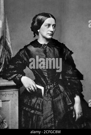 Clara Schumann, ritratto, circa 1850 Foto Stock