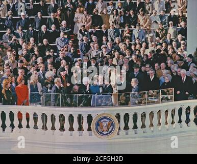 Jimmy carter Inaugurazione ca. 20 gennaio 1977 Foto Stock