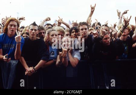 Reading Festival 2002, Reading , Berkshire, Inghilterra, Regno Unito. Foto Stock