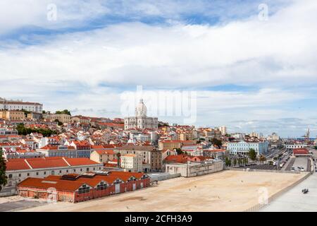 Città di lisbona portogallo europa Lisbona è una delle città più antiche del mondo, e la seconda capitale europea più antica (dopo Atene) Foto Stock