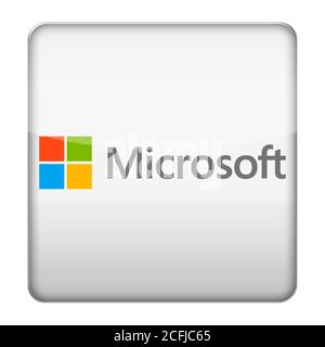 Logo di Microsoft Foto Stock