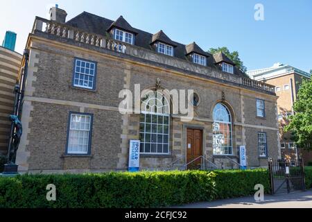 Lo Scott Polar Research Institute (Polar Museum) su Lensfield Road, Cambridge, Cambridgeshire, Regno Unito. Foto Stock