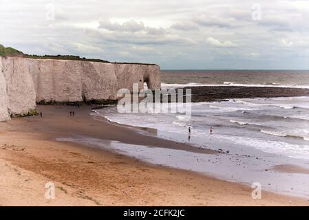 Kingsgate Bay a Kent, Regno Unito Foto Stock