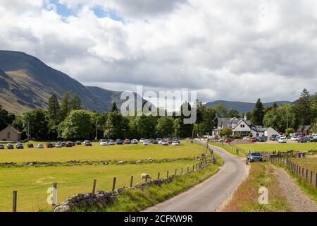 Glen Clova Hotel a Glen Clova, Angus, Scozia Foto Stock