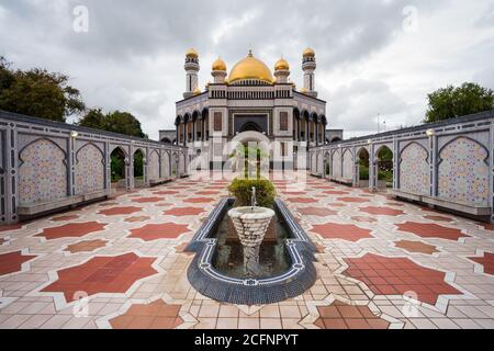 Bandar seri Begawan / Brunei - 16 gennaio 2019: Moschea Bolkiah di JaME ASR Hassanil Foto Stock