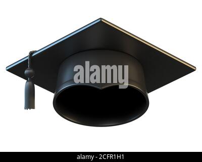 Tappo graduato isolato su sfondo bianco rendering 3d Foto Stock