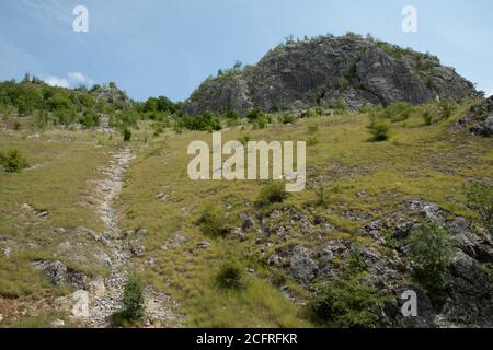 Foto incredibili: Chiesa di Nicodim, grotte, Ponte di Dio Foto Stock