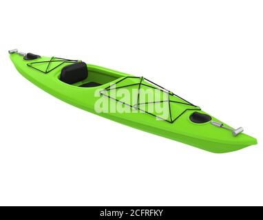 Kayak isolato Foto Stock