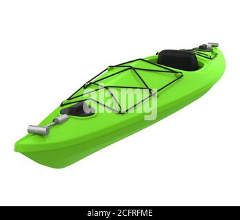 Kayak isolato Foto Stock