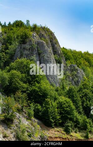 Foto incredibili: Chiesa di Nicodim, grotte, Ponte di Dio Foto Stock