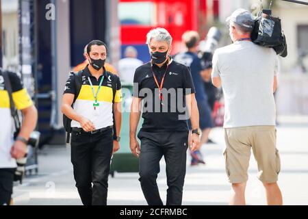 DE MEO Luca (spa), amministratore delegato del Gruppo Renault, ritratto durante la Formula 1 Gran Premio Heineken D'italia 2020, Gran Premio d'Italia 2020, dal 4 settembre t Foto Stock