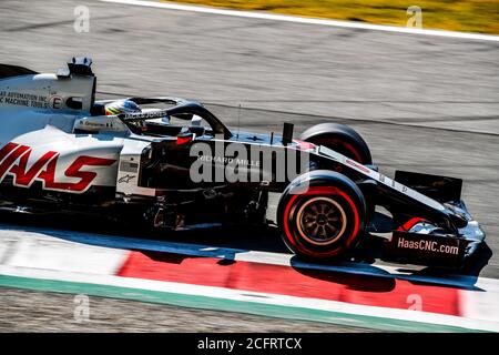 08 GROSJEAN Romain (fra), Haas F1 Team VF-20 Ferrari, in azione durante la Formula 1 Gran Premio Heineken D'italia 2020, 2020 Gran Premio d'Italia, da se Foto Stock