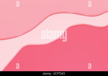 Sfondo lucido astratto in tonalità rosa pastello. Foto Stock