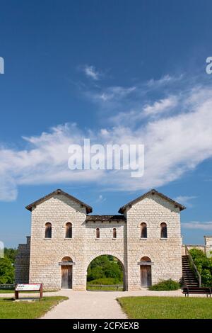 Geografia / viaggio, Germania, Baviera, Weissenburg, gate of the Limes Fort Biriciana, Weissenburg, MidD, Additional-Rights-Clearance-Info-Not-Available Foto Stock