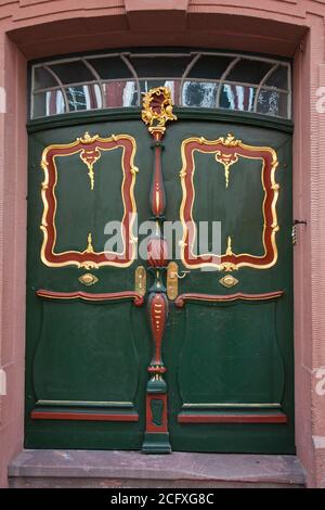 Geografia / viaggio, Germania, Baviera, Miltenberg, nel centro storico di Miltenberg, Lower Franco, diritti aggiuntivi-clearance-Info-non-disponibile Foto Stock