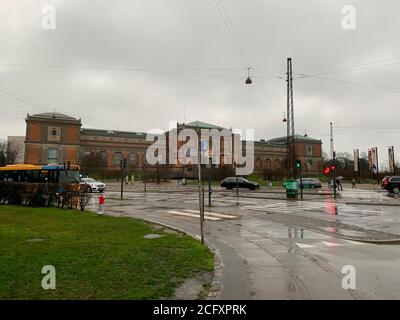 Facciata del museo SMK (Statens Museum for Kunst). Copenaghen/Danimarca Foto Stock