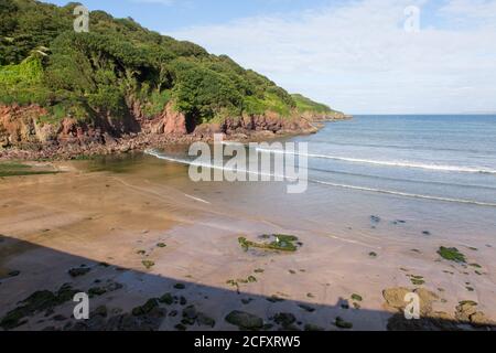Speranza Cove, Kingsbridge, Devon, Inghilterra, Regno Unito. Foto Stock