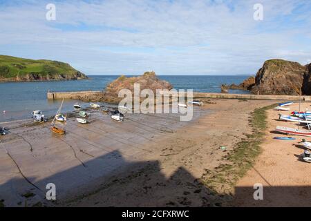 Speranza Cove, Kingsbridge, Devon, Inghilterra, Regno Unito. Foto Stock