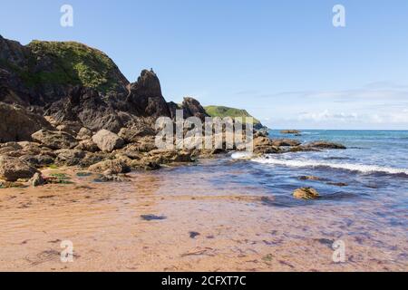 Speranza Cove, Kingsbridge, Devon, Inghilterra, Regno Unito. Foto Stock