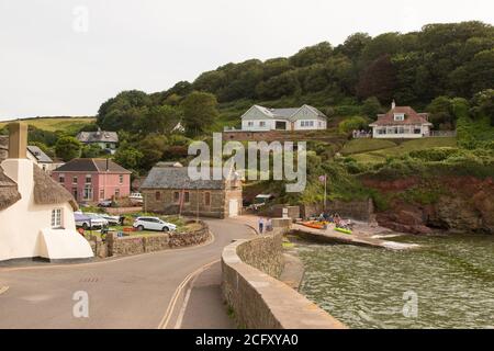 Speranza Cove, Kingsbridge, Devon, Inghilterra, Regno Unito. Foto Stock