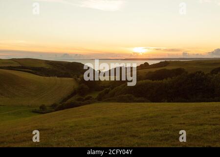 Speranza Cove, Kingsbridge, Devon, Inghilterra, Regno Unito. Foto Stock