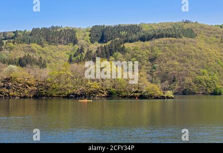 Europa, Lussemburgo, Insenborne, Lac Sure Foto Stock