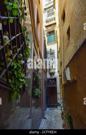 Toldeas è una città della Spagna Foto Stock