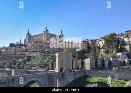 Toldeas è una città della Spagna Foto Stock