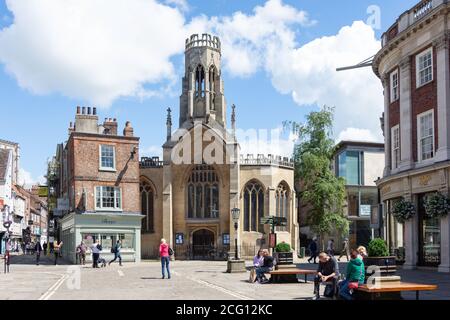 St Helen Stonegate Church, St Helen's Square, York, North Yorkshire, Inghilterra, Regno Unito Foto Stock