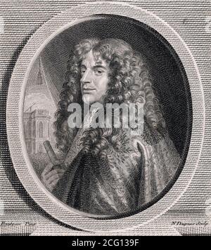 GIOVANNI CASSINI (1625-1712) matematico, astronomo e ingegnere italiano Foto Stock