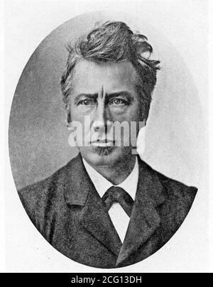 JACOBUS HENRICUS va't HOFF (1852-1911) chimico olandese, circa 1905 Foto Stock