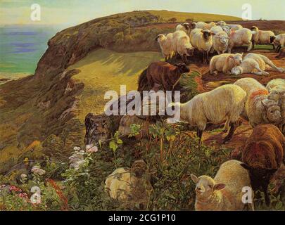 Hunt William Holman - le nostre coste inglesi 1 - inglesi Scuola - 19 ° secolo Foto Stock