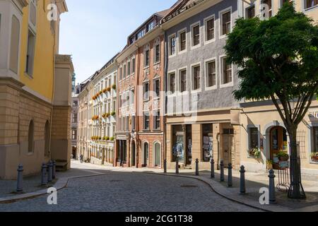 Bautzen, Sassonia / Germania - 7 settembre 2020: Veduta del centro storico di Bautzen Foto Stock